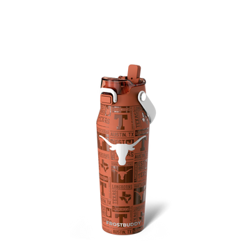 FrostBuddy Bottle Buddy 24oz, Texas Longhorns, Legacy (Burnt Orange)