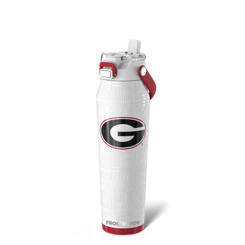 FrostBuddy Bottle Buddy 32oz, Georgia Bulldogs, Legacy (White)