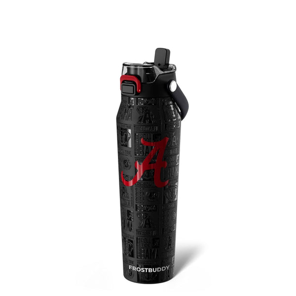 FrostBuddy Bottle Buddy 32oz, Alabama Crimson Tide, Legacy (Black)