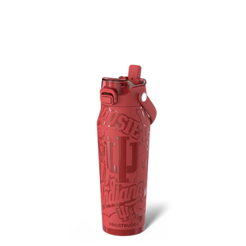 FrostBuddy Bottle Buddy 24oz, Indiana Hoosiers, Color Rush