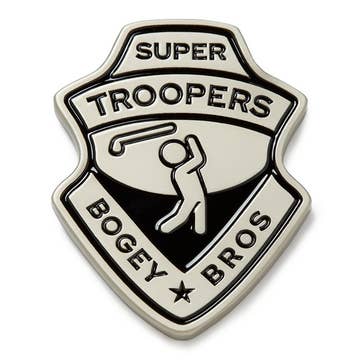 Super Troopers Badge Ball Marker