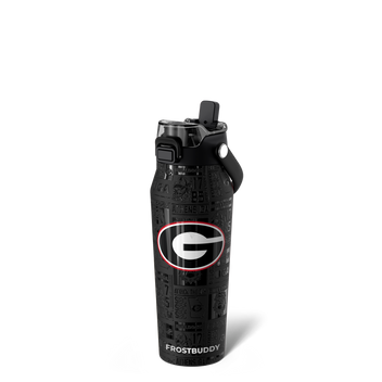 FrostBuddy Bottle Buddy 24oz, Georgia Bulldogs, Legacy (Black)