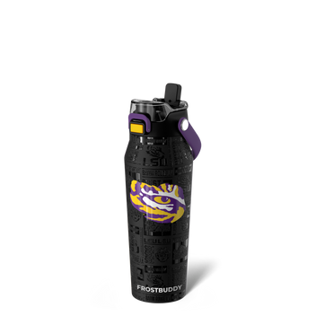 FrostBuddy Bottle Buddy 24oz, LSU Tigers, Legacy (Black)