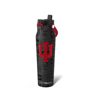 FrostBuddy Bottle Buddy 32oz, Indiana Hoosiers, Legacy (Black)