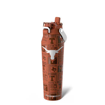 FrostBuddy Bottle Buddy 32oz, Texas Longhorns, Legacy (Burnt Orange)