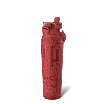 FrostBuddy Bottle Buddy 32oz, Indiana Hoosiers, Color Rush