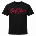 Surf Shack Alabama Tee, Black / Crimson