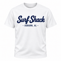 Surf Shack Auburn Tee, White / Navy