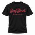 Surf Shack Florida State Tee, Black / Garnet