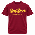 Surf Shack Florida State Tee, Garnet / Gold