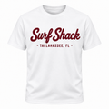Surf Shack Florida State Tee, White / Garnet