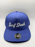 Surf Shack Hat, Royal, white script