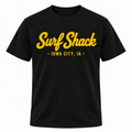 Surf Shack Iowa Tee, Black / Yellow