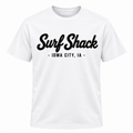 Surf Shack Iowa Tee, White / Black