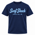 Surf Shack North Carolina Tee, Navy / Carolina Blue