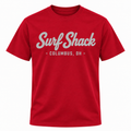 Surf Shack Ohio State Tee, Scarlet / Gray