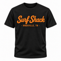 Surf Shack Tennessee Tee, Black / Orange