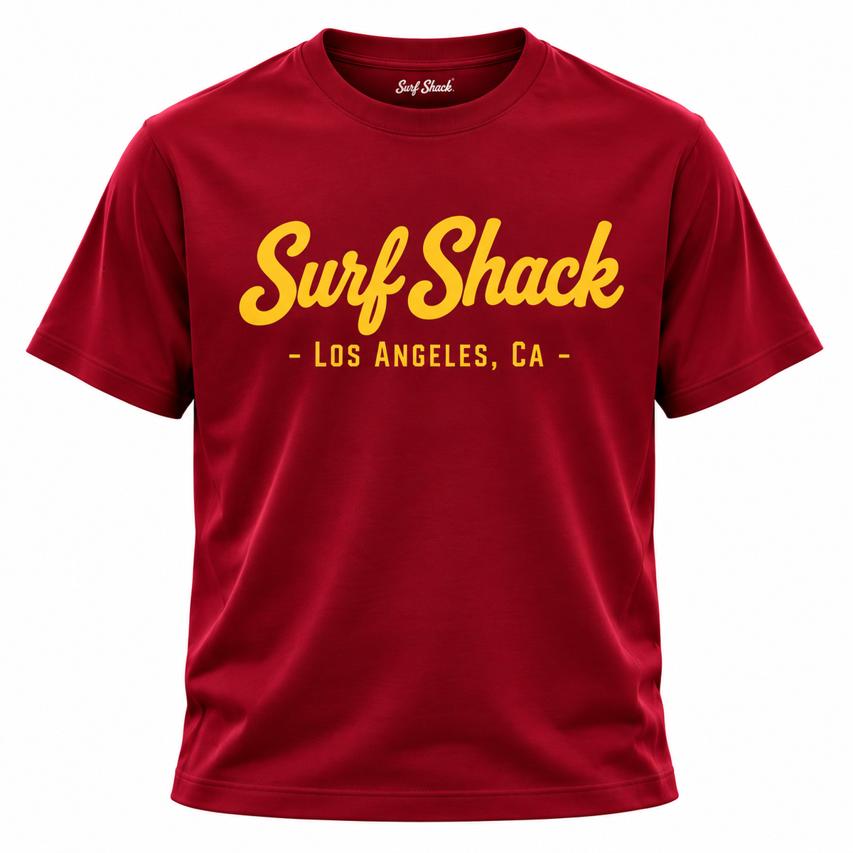 Surf Shack USC Tee, Cardinal / Gold