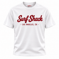 Surf Shack USC Tee, White / Cardinal